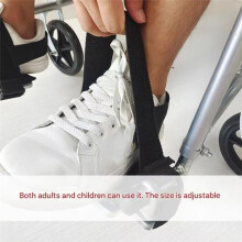 Wheelchair Safety Belt Fixed Belt Elderly Wheelchair Foot Restraint Belt Wheelchair Anti-Fall Safety Shoes