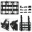 Vehicle Rigid Insert Rack Panel Car Rear  Back Headrest Visor Organizer Panel Storage Cover 2