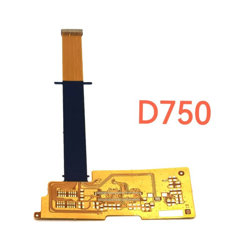 Rear Back Cover LCD Flex Cable Replacement for  D750 - Camera Screen Repair Part(Without Socket) 1
