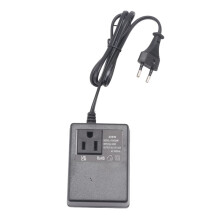 200W Voltage Converter Transformer EU to US - Step-Down Transformer 220V to 110V Single Phase Travel Adapter EU Plug