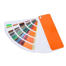 Color Test Book for Ceramics & Paints, 50 Colors, Paper Guide