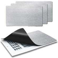 Magnetic Vent Covers, Extra Strong Magnets, Silver 8x12inch (3 Pack) for Home Floor, Ceiling, Wall Registers, HVAC, AC