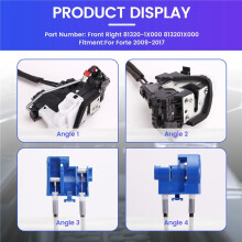 Car Door Manual Lock Assembly 81320-1X000 For  Forte 2009-2017 LHD Door  Actuator Motor 813201X000 Front Right