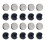 20pcs Joystick Button Cap for  3DS Replacement 3D Analog Stick Thumb Pad Cover for Console Controllers 2