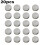 20pcs Joystick Button Cap for  3DS Replacement 3D Analog Stick Thumb Pad Cover for Console Controllers 3