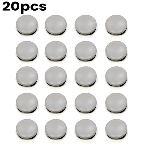 20pcs Joystick Button Cap for  3DS Replacement 3D Analog Stick Thumb Pad Cover for Console Controllers 2