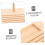 Wooden Thread Organizer Stand for Sewing Spools, Durable Craft Storage Rack with Multiple Compartments 3