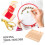 Wooden Thread Organizer Stand for Sewing Spools, Durable Craft Storage Rack with Multiple Compartments 5