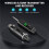 2.4GHz Wired Microphone Converter to Wireless Dynamic Microphone 150ft Range, for PA System, Audio Mixer 3