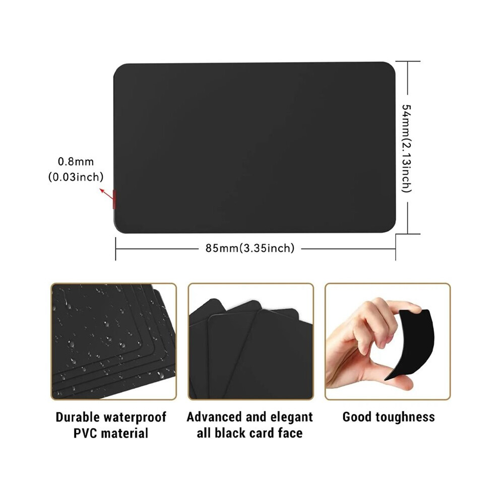 30Pcs Nfc Ntag215 Cards Pvc Tags Nfc215 Card Electronic Access Card 504 Bytes Memory Black 6032751606730