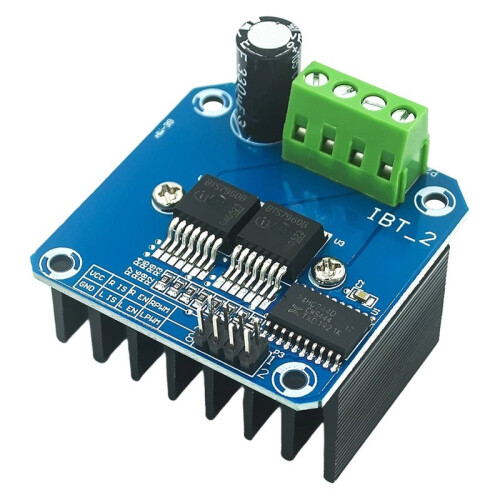 Double BTS7960 43A H-Bridge High-Power Motor Driver Module