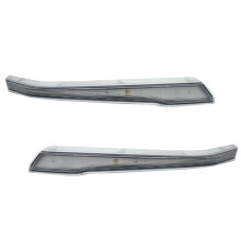 Para  Crosstrek 2023-2025 Luzes da Grade Frontal DRL Luzes Diurnas Luzes de Neblina com Indicadores de Direção