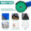 3pcs 4-1/2 Inch Diamond Cutting Wheel Set for Angle Grinder, Durable Discs for Multi-Material Cutting 2