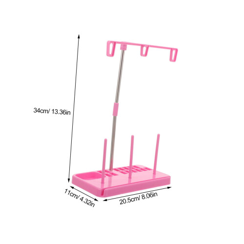 Thread Spool Holder Sewing Machine Thread Stand for Embroidery Quilting Smooth Tangle Flow 1