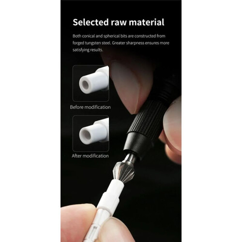 AT-CT "I-Deal" Plastic Chamfering Tool Round Hole Expansion Drill Chamfer for Model Making Hobby DIY Tools 2