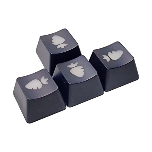 Personality Keycaps Translucent Directional Keycaps R1 Height for Mechanical Keyboard