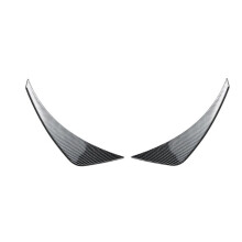 Car Front Bumper Side Splitter Spoiler Fog Lamp Side Spoiler Trim for Miata MX-5 ND 2016+ Carbon Fiber
