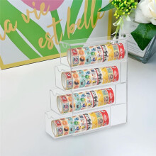 Washi-Tape-Organizer, Stapelbare Washi-Tape-Box Aus Kunststoff mit 4 Schubladen, Transparente Aufbewahrungsschubladen