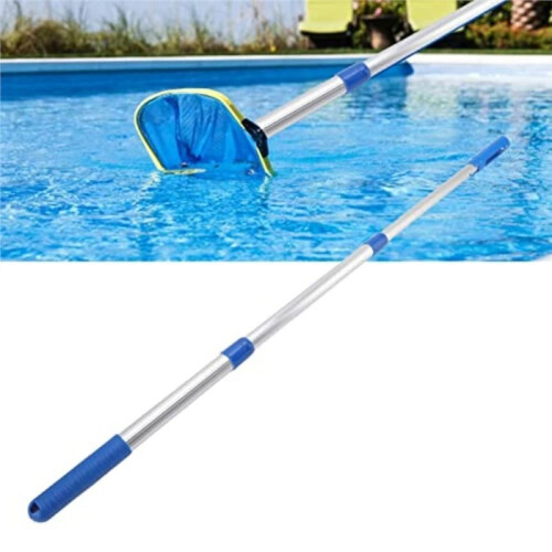Telescopic Swimming Pool Pole 3 Section Retractable Net Non Deformation Pool Extension Pole for Spa Pool Rake 1