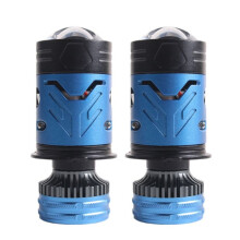 Car H4 LED Projector Lens Auto Headlight Turbo Lamps Plug and 30000LM 70W Car High and Low