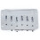 6 String Guitar Bridge Fixed Hardtail Bridge for Electric Bass Guitar Replacement Part 1