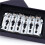 6 String Guitar Bridge Fixed Hardtail Bridge for Electric Bass Guitar Replacement Part 6