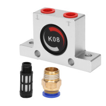 1/4 Pneumatyczne Wibratory Turbinowe Cichy ZłOty Wibrator PrzemysłOwy do Leja PrzemysłOwy Wibrator Pneumatyczny Oscylator Kulkowy Typu K8