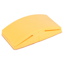 5 Inch Sanding Block Rubber Hook Loop Backing Pad Sandpaper Holder Hand Grinding Block Polishing Tools A#