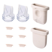 10pcs Breast Pump Replacement Parts for eufy S1 Pro/S1/E10/E20, Silicone Valves and Diaphragms Kit