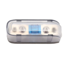 Car Stereo Fuse Holder, Auto Agu Audio Fuse Box Power Distribution Block 4Ga In 4Ga Out,Single way