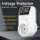 Adjustable Voltage Protector Socket 230V 16A EU Plug with Surge Protection 8