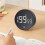 Magnetic Countdown Clock Kitchen Timer Manual Digital Timer Stand Desk Clock Cooking Timer Shower Study Stopwatch Black 5