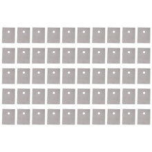 TO-247 Transistor Silicone Insulator Insulation Sheet 26mmx20mm 50 Pcs