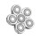 Electric Shavers Replacement Heads for Bald  Shaving 6D 1