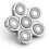 Electric Shavers Replacement Heads for Bald  Shaving 7D 5