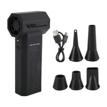 Cordless Paint Pouring Blower with 5 Nozzles for Acrylic Pouring Fluid Art Portable Tool for Dutch Pour Projects