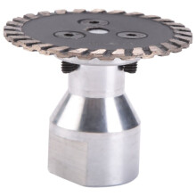 50mm M14 Aperture Diamond Saw with Detachable Engraving and Cutting Disc, Suitable for Granite Sandstone and Concrete