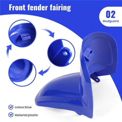 Motorcycle Front  Fairing for  PW50 PW 50 2