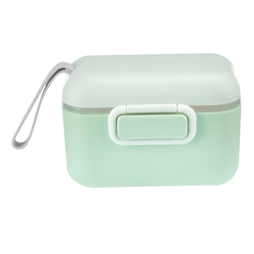 Formula Dispenser with Scoop for Accurate Baby Milk Powder Storage, Compact Travel Design with Strap