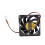 70x70mm 12V 3-Pin PC Computer Case CPU  Brushless Cooler Cooling Fan Black 1