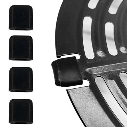 30pcs Square Corner Protector Air Fryer Parts Silica Gel Buffer Corner Protector Baking Tray Mat Kitchen Tool 1