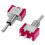 2 Pcs AC 250V 2A 120V 5A SPDT /Off/ 3 Position Momentary Toggle 3