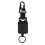 Retractable Carabiner Keychain Ring Extendable Outdoor Reels Easy Pull Back Clip 1
