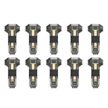 T Tap Wire Splice Connectors for 16-20 AWG, 3 Way 1 Pin Low Voltage Wire Connectors 10Pcs Solderless No Wire Stripping