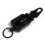 Retractable Carabiner Keychain Ring Extendable Outdoor Reels Easy Pull Back Clip 6