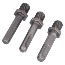 3 Pcs Carbon Steel Impact Resistant Drill Bits Set, Hex/Quad/Round Shank