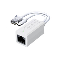 100 Mbit/S USB Typ C PoE-Splitter 48 V auf 5 V für Verschiedene Elektronische Netzwerkübertragungen