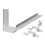 For Billy Corner Hardware for Billy Bookcases to Make Bookcases More Stable 3