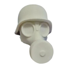 3pc Dustproof Beer Bottle Cap Funny Universal German Mask Bottle Cap Beer Bottle Stopper for Party Bar Accessories White