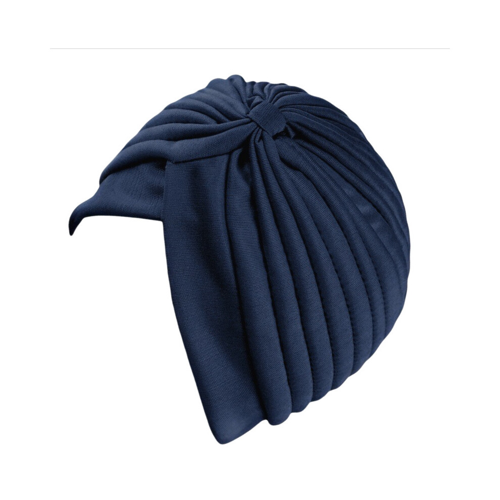Inf Chemo Headwear, Soft Beanie Hat For Cancer Patients Navyblue